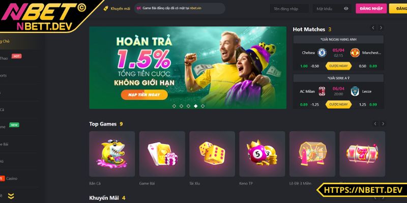 Vào tài khoản cá cược ngay để chuẩn bị giao dịch 